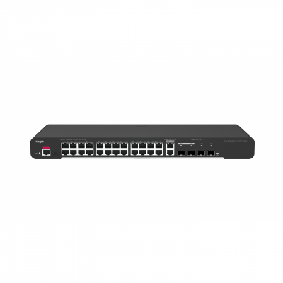 24口千兆网管型接入交换机，4个千兆上行光口含2个千兆Combo口，RG-S2900-24GT4SFP/2GT-L